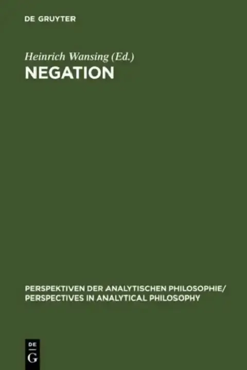 Cover of Negation