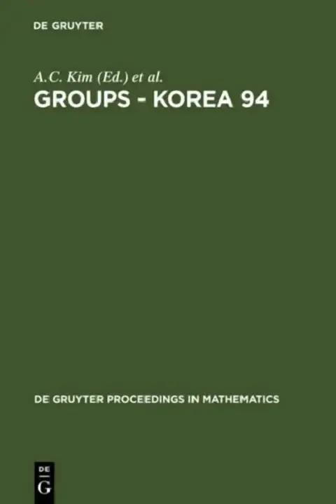 Cover of Groups - Korea 94