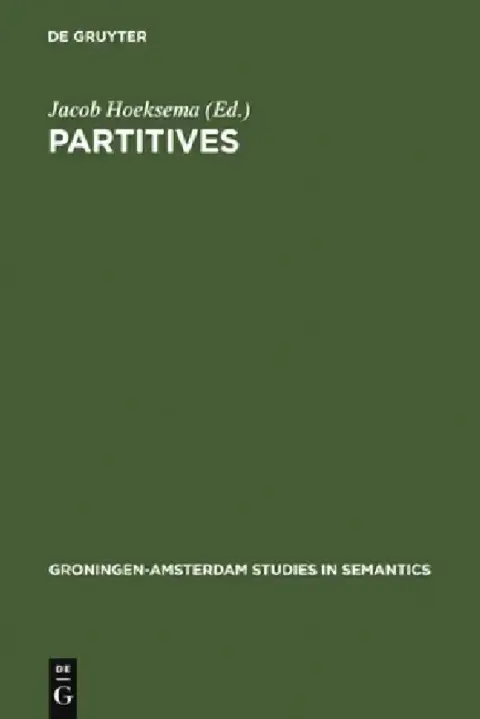 Cover of Partitives