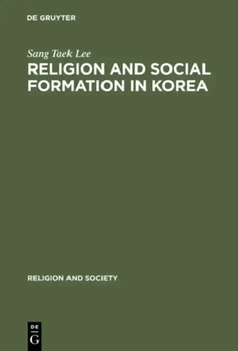 Cover of Religion and Social Formation in Korea