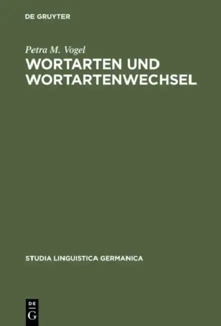 Cover of Wortarten Und Wortartenwechsel