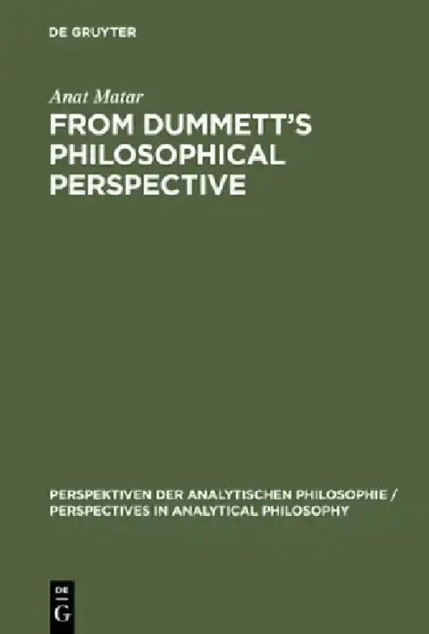 Cover of From Dummett's Philosophical Perspective