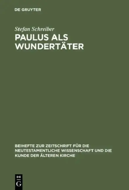 Cover of Paulus als Wundertäter