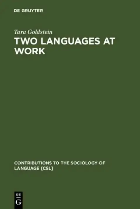 Cover of Two Languages at Work