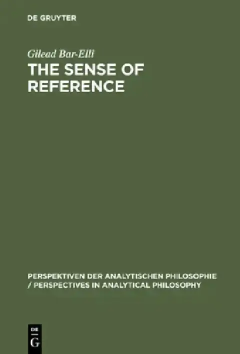 Cover of The Sense of Reference