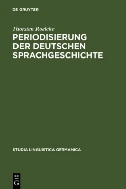 Cover of Periodisierung der deutschen Sprachgeschichte