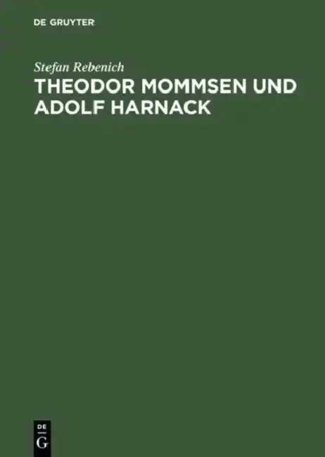 Cover of Theodor Mommsen Und Adolf Harnack