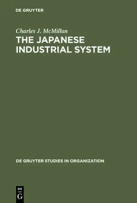 Cover of The Japanese Industrial System