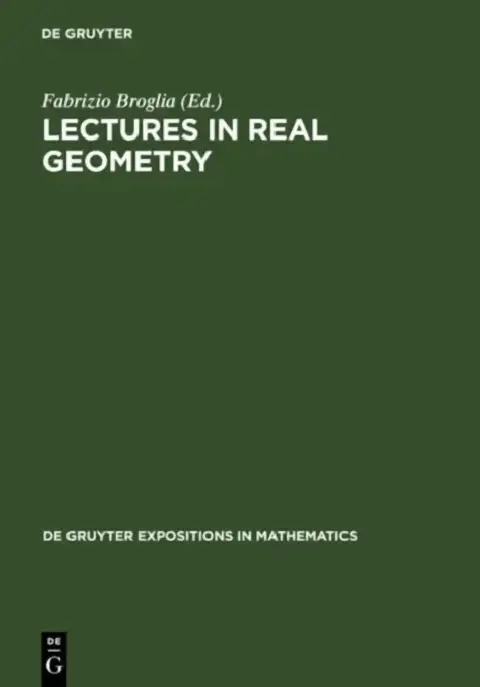 Cover of Lectures in Real Geometry