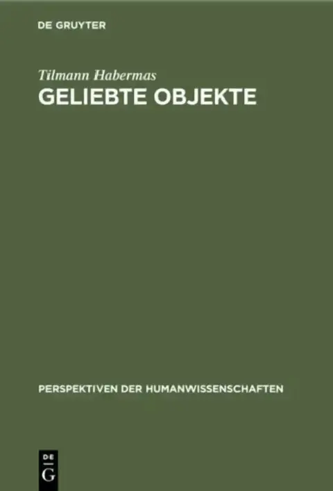 Cover of Geliebte Objekte