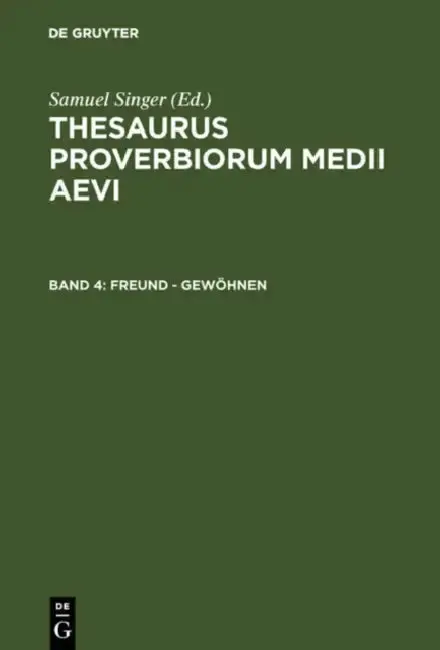 Cover of Freund - Gewohnen