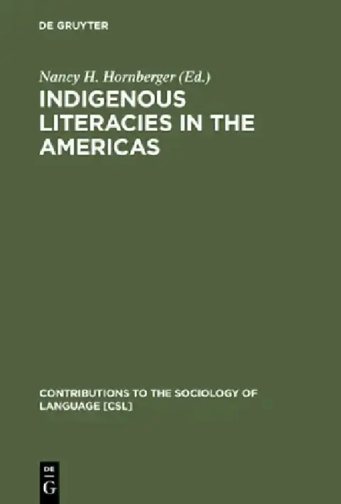 Cover of Indigenous Literacies in the Americas