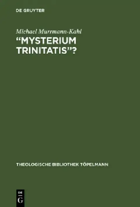 Cover of "Mysterium trinitatis"?