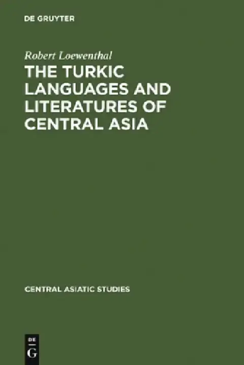 Cover of The Turkic Languages and Literatures of Central Asia