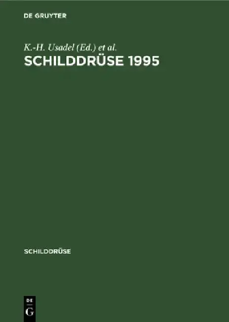 Cover of Schilddrüse 1995