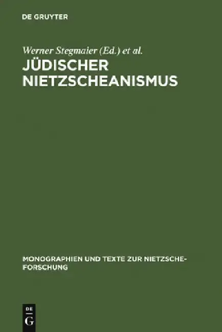 Cover of Jüdischer Nietzscheanismus