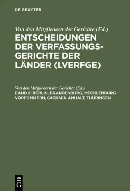 Cover of Berlin, Brandenburg, Mecklenburg-Vorpommern, Sachsen-Anhalt, Thringen