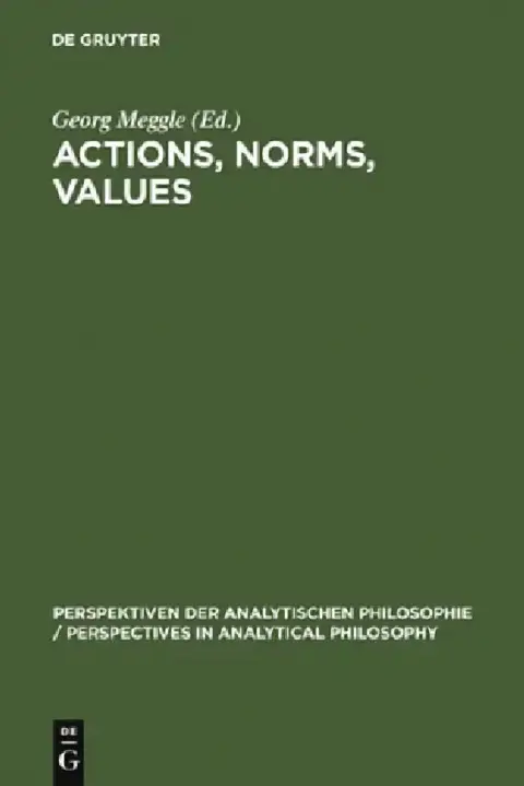Cover of Actions, Norms, Values