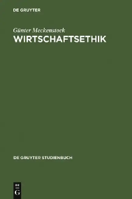 Cover of Wirtschaftsethik