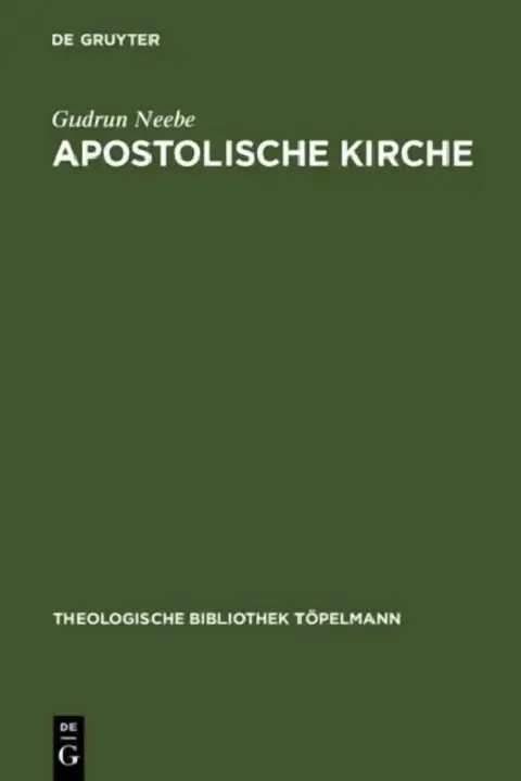 Cover of Apostolische Kirche