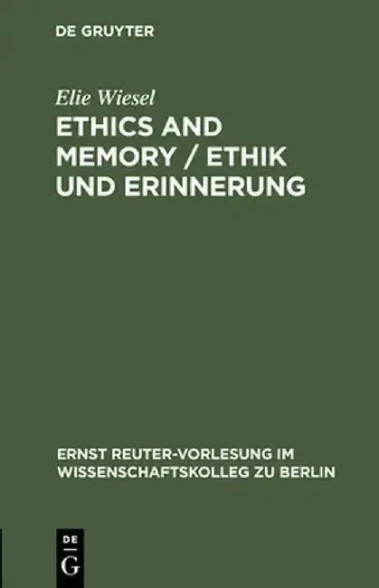Cover of Ethics and Memory / Ethik Und Erinnerung