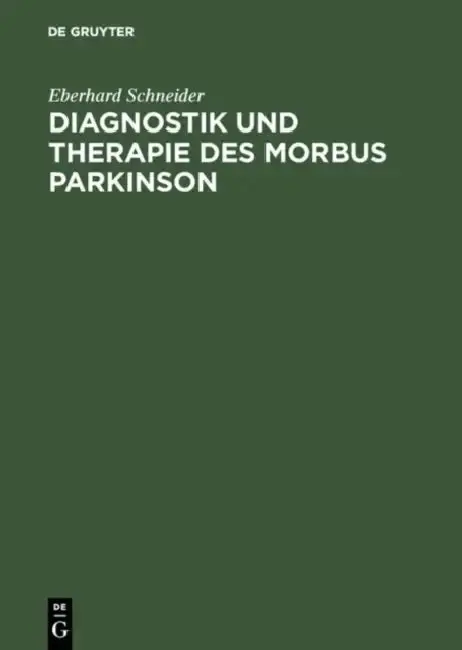 Cover of Diagnostik und Therapie des Morbus Parkinson
