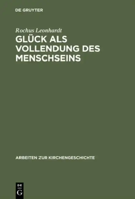 Cover of Glück als Vollendung des Menschseins