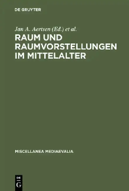 Cover of Raum Und Raumvorstellungen Im Mittelalter