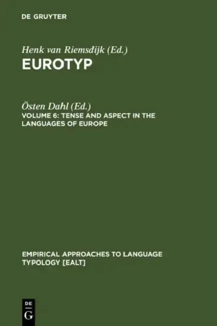 Cover of Tense and Aspect in the Languages of Europe
