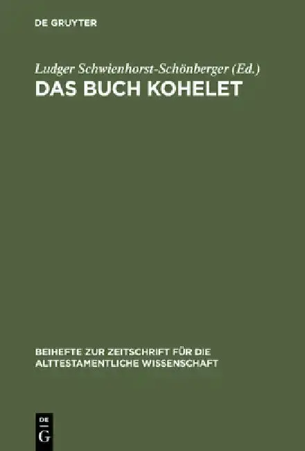 Cover of Das Buch Kohelet