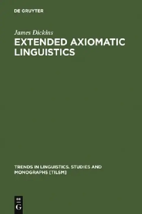 Cover of Extended Axiomatic Linguistics