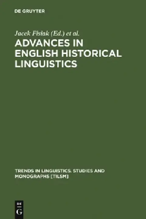 Cover of Advances in English Historical Linguistics