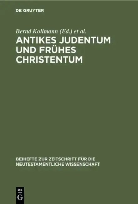 Cover of Antikes Judentum und Frühes Christentum