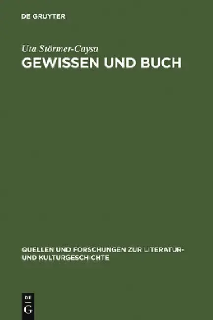 Cover of Gewissen und Buch