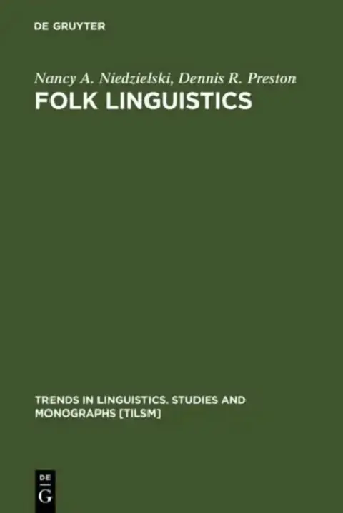 Cover of Folk Linguistics