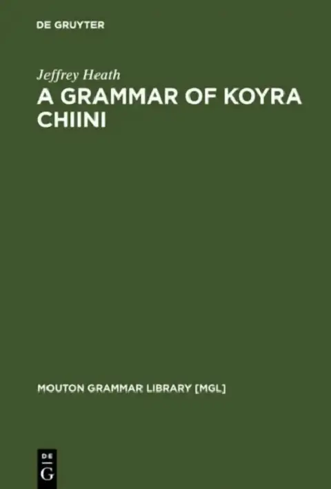Cover of A Grammar of Koyra Chiini