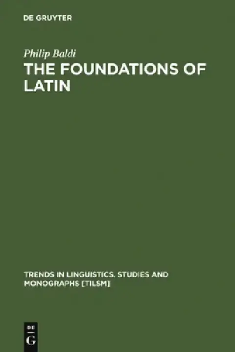 Cover of The Foundations of Latin