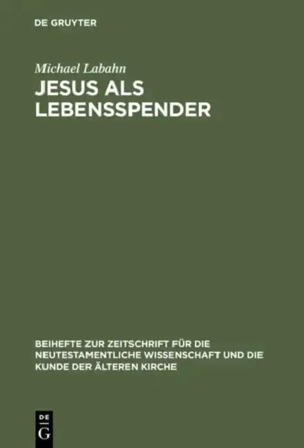 Cover of Jesus ALS Lebensspender