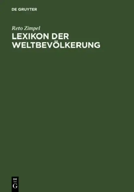 Cover of Lexikon Der Weltbevolkerung