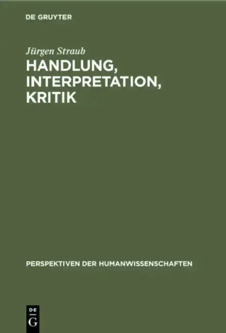 Cover of Handlung, Interpretation, Kritik