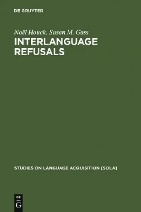 Cover of Interlanguage Refusals