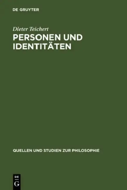 Cover of Personen Und Identitäten