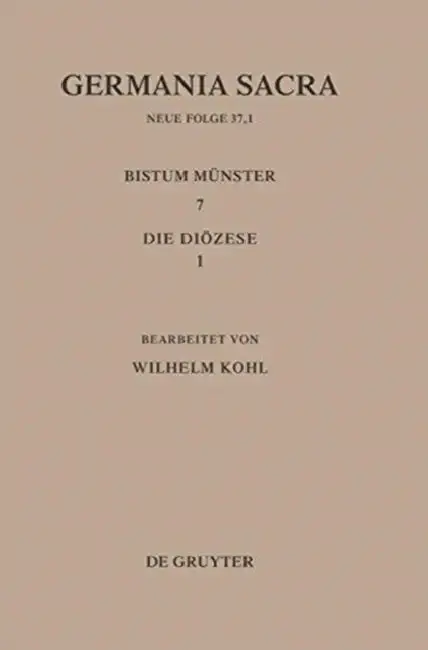 Cover of Die Bistümer Der Kirchenprovinz Köln. Das Bistum Münster 7,1