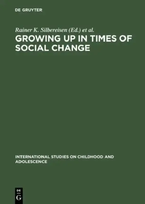 Cover of Growing up in Times of Social Change