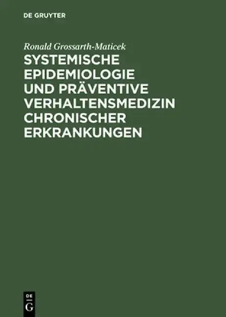 Cover of Systemische Epidemiologie Und Praventive Verhaltensmedizin Chronischer Erkrankungen