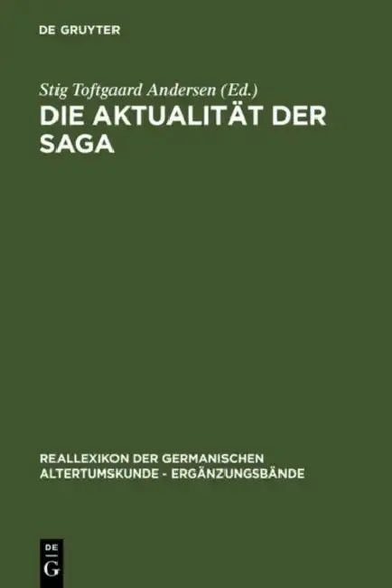 Cover of Die Aktualität der Saga