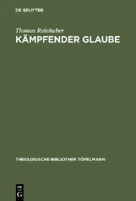 Cover of Kämpfender Glaube