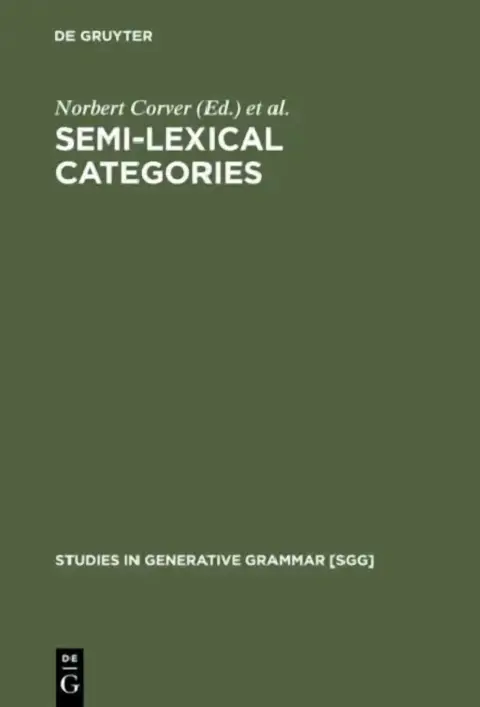 Cover of Semi-Lexical Categories