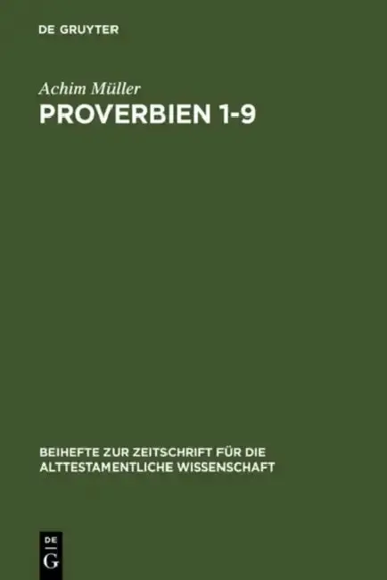 Cover of Proverbien 1-9