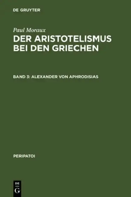 Cover of Alexander von Aphrodisias